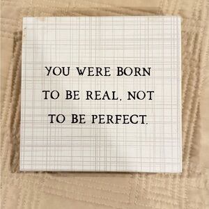 Altar'd State Inspirational Plaque - Black and White